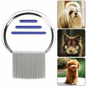 <span class=keywords><strong>Pettine</strong></span> per Pulci in Acciaio Inossidabile Ecologico a Denti Densi, Strumento per la Rimozione di Peli, Forfora e Pidocchi per Cani, Accessorio per la Toelettatura degli Animali Domestici - Product Image 3