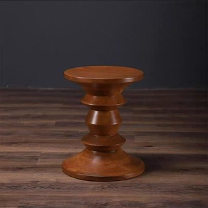 Simple New Corner <strong>Stool</strong> Tea Table Minimalist European House Home Office Hotel Metal Glass Wooden Coffee Tables Furniture <strong>Set</strong> - Product Image 6