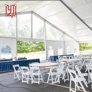 Tente de réception transparente pour 500 invités avec toit transparent - Product Image 1