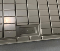 Bancs de culture hydroponique 5x5 en ABS de qualité alimentaire avec système de drainage Ebb and Flow 4x4 4x8 pour serres
