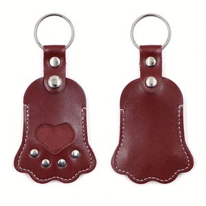 Llavero Portátil con Forma de Pata Creativa para Fotos, Pequeño Recuerdo para Mascotas, Organizador Conmemorativo para Guardar Pelo de Mascotas - Product Image 5