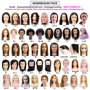 Wholesale Price Cheap Hair <strong>Styling</strong> Dummy Hairdressing Barber Mannequin <strong>Head</strong> With Hair - Product Image 6