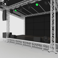 Scène Portable Événementielle Abordable à Vendre, Plateforme Modulable pour Mariage, Concert, DJ et Événements Intérieurs