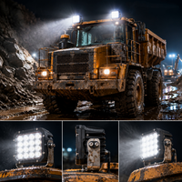 Luz de Trabajo LED para Tractor Kubota Serie M Serie L, Sistema de Iluminación para Maquinaria Agrícola, Alto Lumen, IP69K
