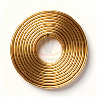 Tube en cuivre pur C11000, 10 mm, 12 mm, 15 mm, 20 mm, 25 mm, fabricant de tubes ronds en cuivre sans soudure