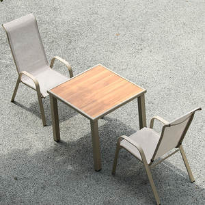 Outdoor Furniture Commercial <strong>Dining</strong> <strong>Table</strong> and Chair <strong>Teak</strong> Garden Furniture Set - Product Image 5
