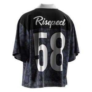 Camiseta de Fútbol Retro para Hombre con Cuello Polo, Tejido Transpirable que Absorbe la Humedad, Logotipo Personalizado y Nombre del Equipo para Fanáticos del Fútbol - Product Image 6