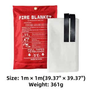 Manta Ignífuga de Fibra de Vidrio para el Hogar, 280g, para Protección Contra Incendios de Cocina y Estufas - Product Image 1