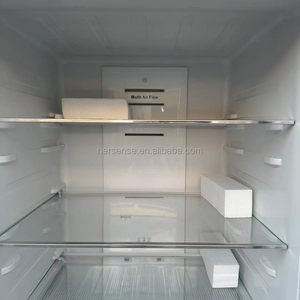 Portable 318L Refrigerator Freezer and Fresh Stainless Steel Grade 1 Compressor <b>Standing</b> Two <b>Doors</b> Refrigerator High End Quality - Product Image 5