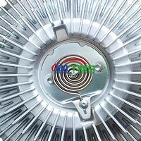 16210-17080 Nouvelle Embrayage à huile de silicone à température contrôlée pour remplacement/réparation, compatible avec Toyota