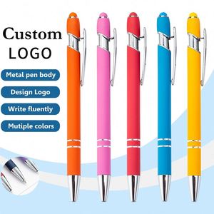 Bolígrafos Promocionales Personalizados para Empresas, Sets de Regalo Corporativos con Logotipo, Bolígrafo de Metal de Lujo con Punta Táctil - Product Image 1