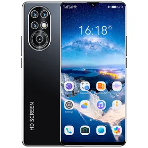 Smartphone MTK6582 Real 1G Ram + 8G Rom Dual Sim Câmera Wi-Fi GPS 3G desbloqueado para Smartphone P50 Pro 6.8 polegadas