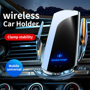 DEARCHIN <span class=keywords><strong>Support</strong></span> Téléphone de <span class=keywords><strong>Voiture</strong></span> en Alliage d'Aluminium 15W à Serrage Automatique avec Capteur Infrarouge Intelligent, Fixation Grille d'Aération GPS - Product Image 6