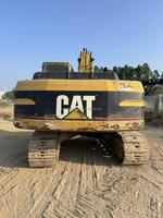 Excavatrice Caterpillar d'occasion de haute qualité, modèle 320B, 20 tonnes, haute performance, 100 kW, capacité de godet de 1,2 m, pour la construction