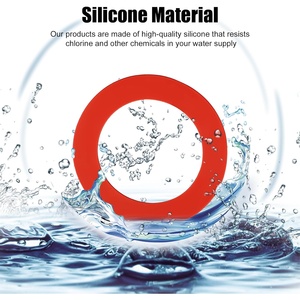 Silicone tuôn ra van con dấu thay thế cho <span class=keywords><strong>mansfield</strong></span> đỏ 3 cái gói bền bị rò rỉ bằng chứng nhà vệ sinh bể Gasket - Product Image 4