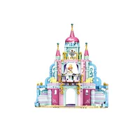 Xingbao 12019 Sneeuwwitje Prinses Grote Kasteel Model Bouwstenen Droom Prinses Kasteel Bricks Speelgoed Voor Meisjes Kamer Decoraties