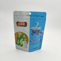 Sachets en aluminium Mylar jetables de qualité alimentaire avec impression personnalisée, à fermeture éclair thermoscellable pour l'emballage des épices/noix