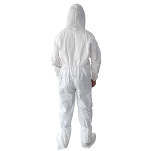 Macacão de Proteção Microporoso Leve e Anti-Corte para Uso em Sala Limpa Junlong - Product Image 3