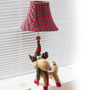 Dễ thương phim hoạt hình con hươu cao cổ Bambi sư tử Đèn sàn thứ ba bánh biến bầu không khí ấm áp siêu mềm sang trọng PP bông điền cho phòng ngủ - Product Image 5