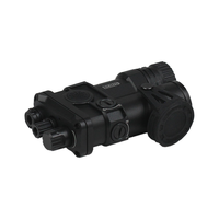 Lampe de poche laser visible ultra compacte tactique professionnelle avec vue laser infrarouge en alliage d'aluminium IP68 étanche
