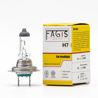 Phares 12V 55W H7 Ampoule de phare de voiture halogène Haute luminosité Certifié Emark E1 ECE
