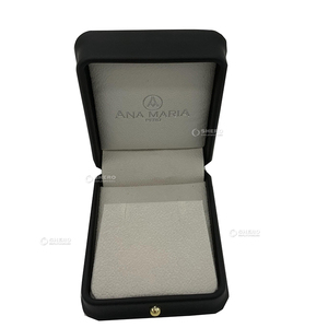 Custom Handmade Jewelry Box Necklace <b>Bracelet</b> Ring PU <b>Leather</b> Velvet logo Crown Jewelry Box <b>Leather</b> Jewelry Box Packaging - Product Image 6