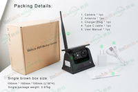 Caméra magnétique personnalisée en gros de camionnettes avec émetteur de signal pour voiture Wifi