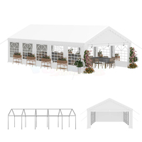 Tentes de réception extensibles blanches pour événements en plein air, capacité 100 personnes, 1000 places, 50 personnes, 200 places, Carpas Para Eventos avec décoration