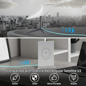 Kit d'extension de câble <span class=keywords><strong>satellite</strong></span> étanche 150FT/46M avec embouts compatibles Starlink rectangulaires USB Type-C 8 broches pour <span class=keywords><strong>satellite</strong></span> V2 - Product Image 4