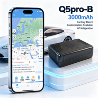 Traceur GPS Portable Sans Fil 4G pour Voiture avec Historique de Navigation, Aimant Intégré, Longue Autonomie de Batterie, Suivi GLONASS GSM PCS LBS