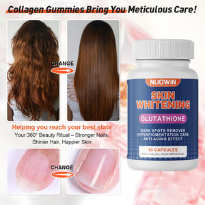 แคปซูลไลโปโซมกลูต้าไธโอนคอลลาเจนสีชมพู สำหรับผู้หญิง บำรุงผิวขาวกระจ่างใส เสริมความเปล่งประกาย อาหารเสริมวีแกน - Product Image 2