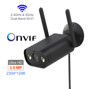 Camera Đạn Tuya 3mp Thịnh Hành Mới 2022 Camera An Ninh Băng Tần Kép Wifi 2.4G Và 5G Đèn Pha Với Tự Động Nhìn Đêm Màu - Product Image 4