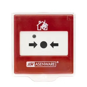 Intuitive Emergency Signaling Wireless Addressable Manual Alarm Switch Fire Alarm for Building