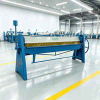 Machine à plier la tôle manuelle en acier inoxydable et en acier au carbone, longueur de pliage 2500 mm