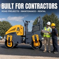 Compacteur routier diesel vibrant tandem pour la construction routière |   Certifié CE |   Fabricant chinois
