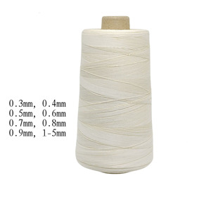 Ingrosso filo rotondo corda di cera di <span class=keywords><strong>cotone</strong></span> 1mm cavo di cera tessuto a mano linea di cera - Product Image 5