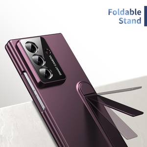 Étui de téléphone portable mat tendance pour Samsung Z Fold 8 7 6 5 4 3 avec support à bande, protection d'écran avant, coque rigide antichoc - Product Image 5