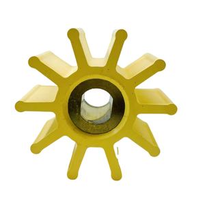 Cấp thực phẩm Silicone cao su cánh quạt với thép không gỉ trục lõi hỗ trợ tùy chỉnh cánh quạt linh hoạt cánh quạt - Product Image 1