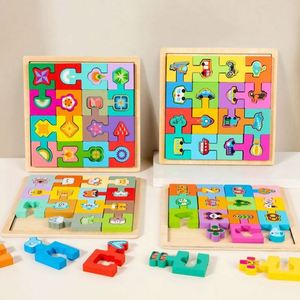 Rompecabezas de madera 3D para niños pequeños, 7 pulgadas, con bandeja, colores brillantes, clasificación de formas, rompecabezas de clavijas para niños de 3 a 5 años - Product Image 1