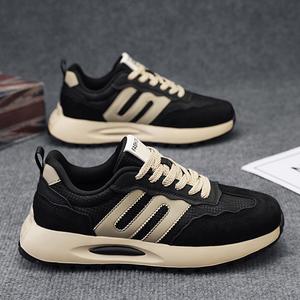 Распродажа: Мужские спортивные кроссовки в трендовом повседневном стиле с толстой подошвой, легкие, нескользящие, дышащие, удобные повседневные туфли - Product Image 2