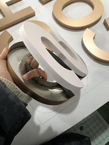 Biển hiệu đèn <span class=keywords><strong>LED</strong></span> trang trí tường, làm bằng acrylic, dành cho tiệm làm móng, văn phòng, quầy lễ tân, thiết kế tùy chỉnh logo 3D, dùng trong nhà. - Product Image 3