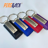 Porte-clés en cuir personnalisé avec logo laser pour voiture ou vélo, étiquette de bagage portable de différentes couleurs, nouveau design