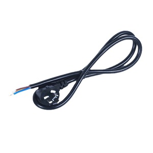 Ac Power Cord 3 Core Iec Plug <b>Stripped</b> End 220V 10A <b>Pvc</b> Wire Home Appliance Use - Product Image 5
