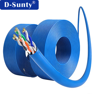 Cable de Red Ethernet LAN de Alta Flexibilidad de 23 AWG y 305 m del Fabricante Chino, 8p8c, Seis Cables, Cat6, CAT6A, RJ45, BC, CCA, PVC, Personalizado - Product Image 2