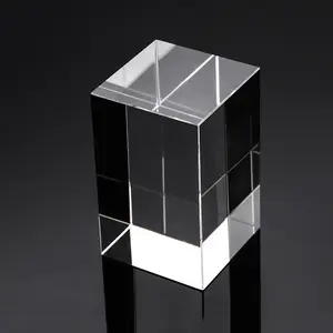 Fotoğraf destek çekim aksesuarları sahne kristal kare sütun kristal tuğla alt kristal dikdörtgen cam ayağı
