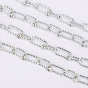 Mạ kẽm din5686 weldless thắt nút chuỗi đôi vòng lặp chuỗi - Product Image 6