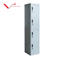 Armoire de rangement verrouillable en acier pour chaussures et vêtements, facile à assembler, pour écoles, bureaux, gymnases et bibliothèques