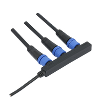 Boîte de jonction personnalisée connecteur de fil led boîte de séparation IP68 M15 connecteurs LED avec câble pour lampadaire solaire