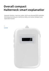 Interprète sans fil M7C, appareil d'auto-guidage à induction vocale automatique pour guides touristiques, musées et sites touristiques - Product Image 6