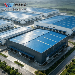Commercial Fireproof Distribution Warehouse Building Corrosion Resistant Metal <b>Frame</b> <b>Plant</b> Factory Rapid Assembly - Product Image 2